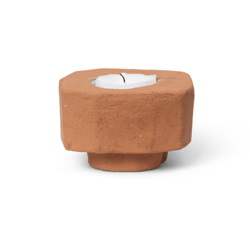 Kurinu lysestake - Terracotta - Ferm Living