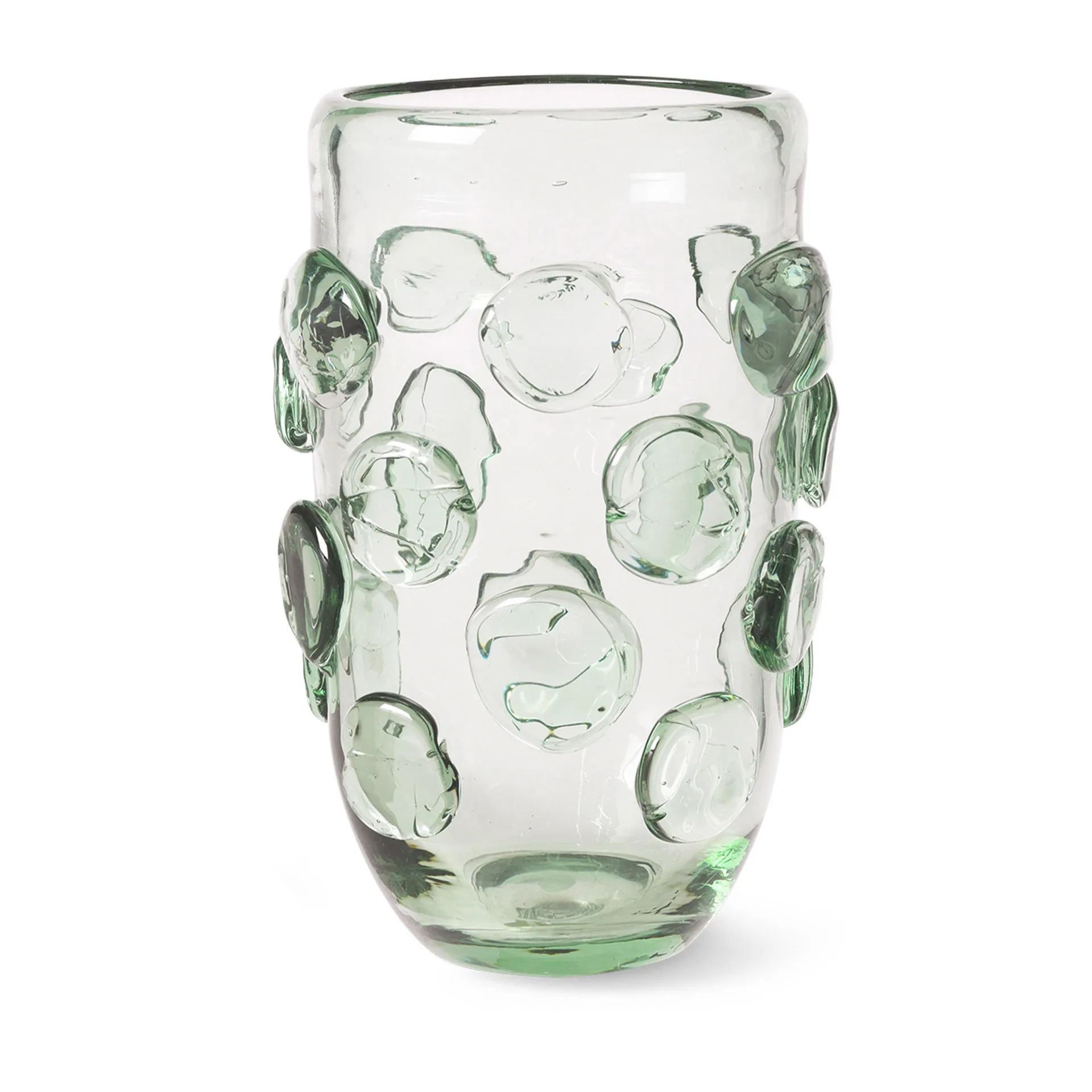 Lump vase Ø 17 x 25 cm, Recycled clear Ferm Living