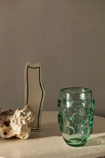 Lump vase Ø 17 x 25 cm - Recycled clear - Ferm Living