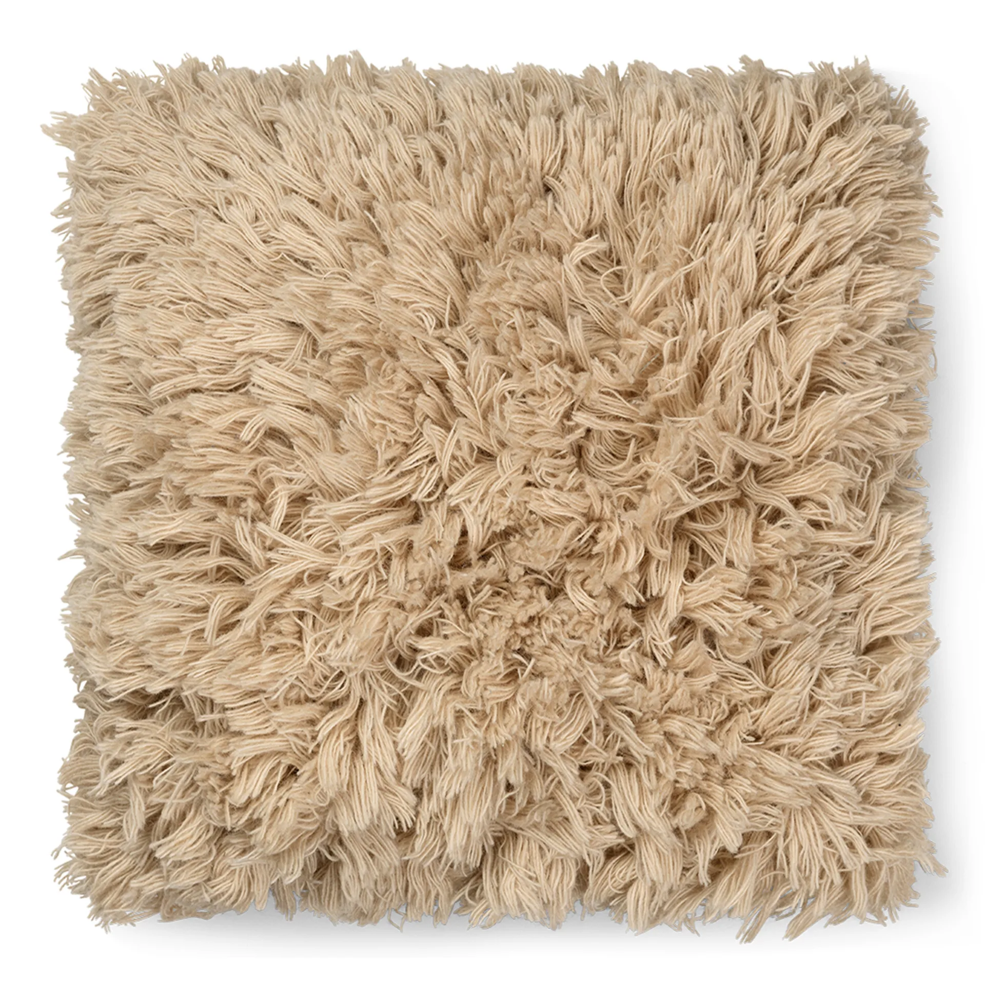 Meadow High Pile pute 50 x 50 cm, Light Sand Ferm Living