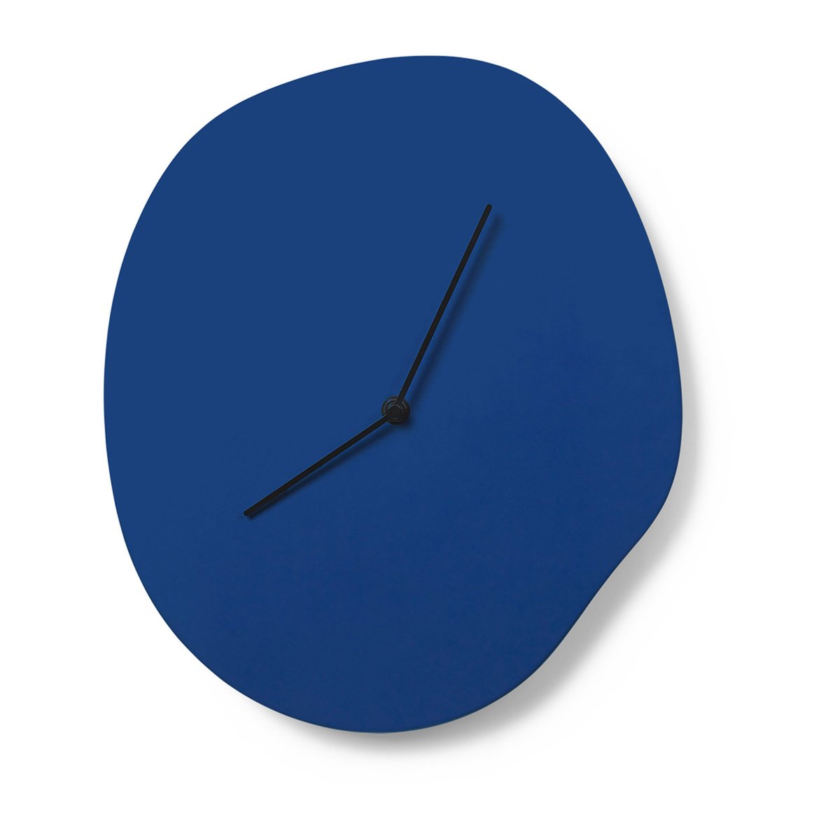 Ferm Living Melt veggklokke 28 x 33 cm Blue
