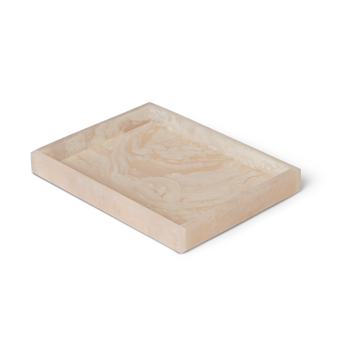 Ferm Living Mist dekorasjonsbrett 15x20 cm Pearl