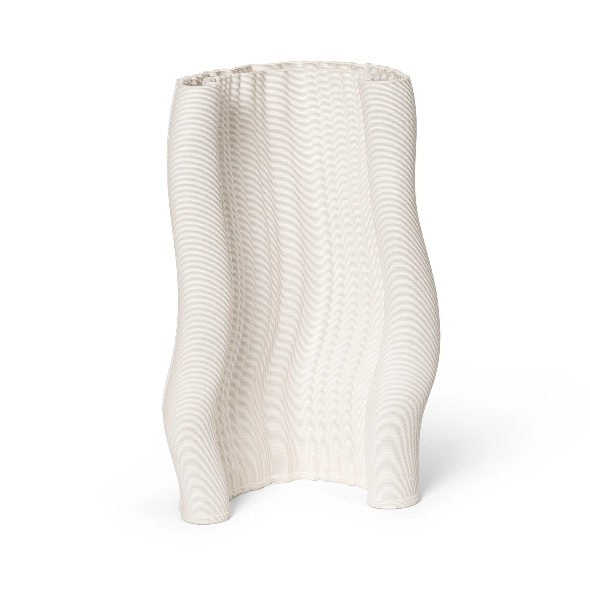 Moire vase 19 x 30 cm, Offwhite Ferm Living