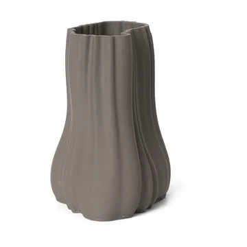 Moire vase 20 cm - Anthracite - Ferm Living