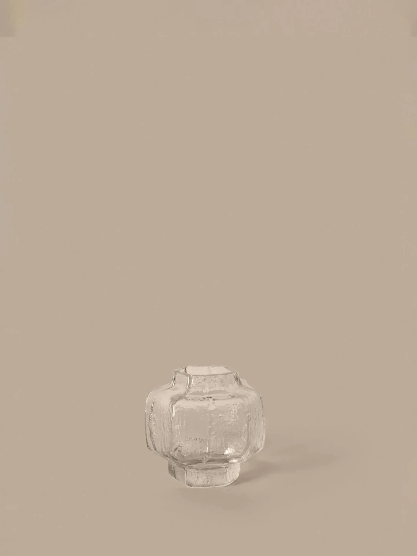 Mokuri vase, Clear, 15 cm Ferm Living