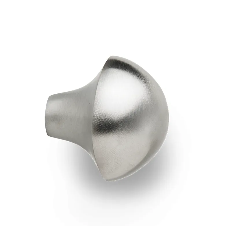 Mushroom knagg, Brushed stainless steel Ferm Living