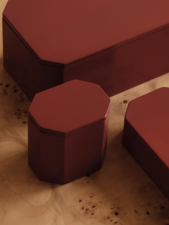 Nova oppbevaringsboks 10x20 cm, Picante Red Ferm Living