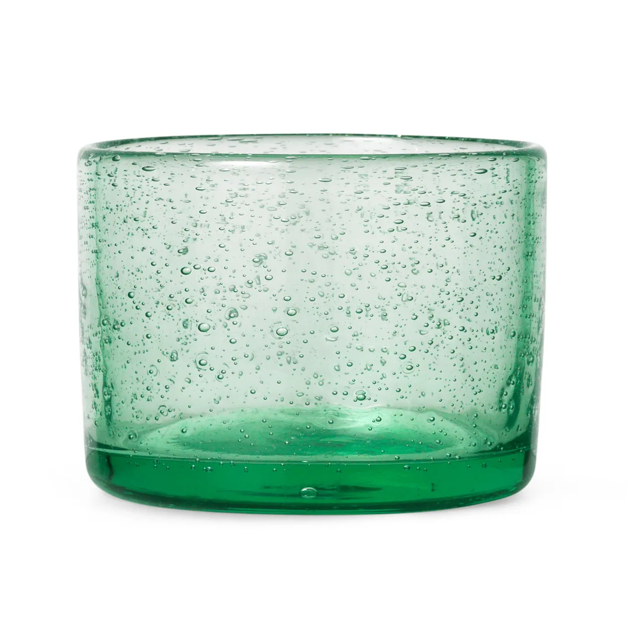 Ferm Living Oli vannglass lavt 11 cl Recycled clear