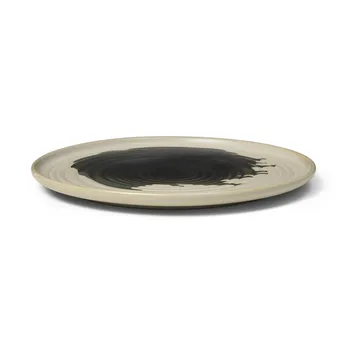 Omhu tallerken ⌀26,5 cm - off white-charcoal - Ferm Living