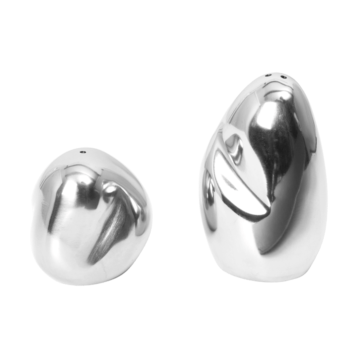 Orevo salt- og peppersett - Polished Stainless Steel - Ferm Living