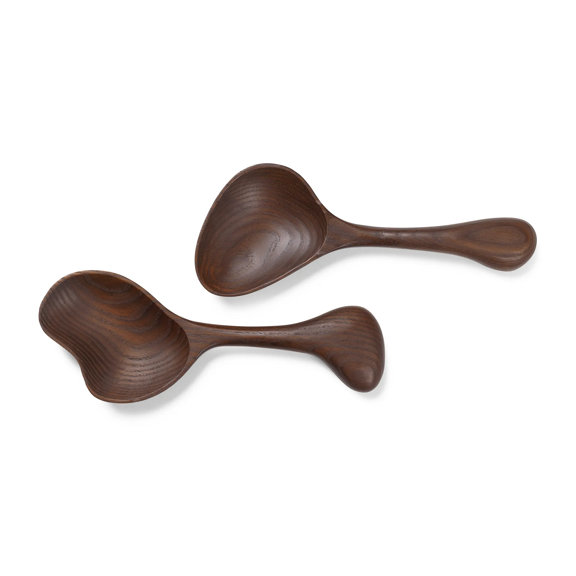 Os salatbestikk 2 deler, Dark brown Ferm Living