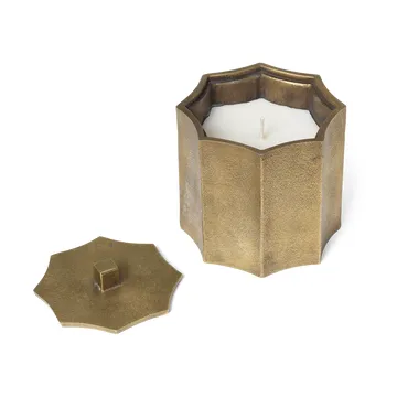 Otte duftlys 36 h - Brass finish - Ferm Living