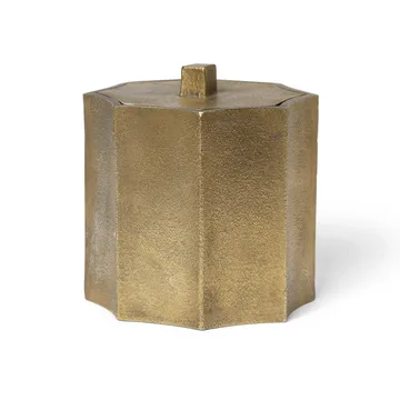 Otte duftlys 36 h - Brass finish - Ferm Living