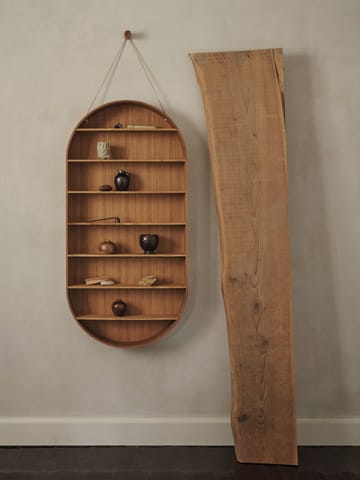Oval Dorm hylle - Oiled oak - Ferm Living