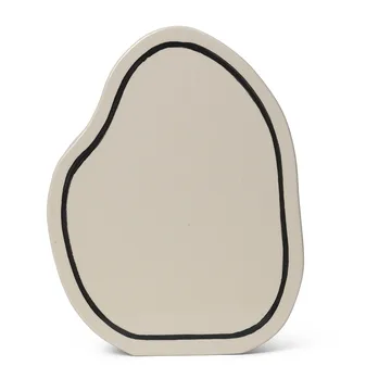 Paste vase rounded 28 cm - Off-white - Ferm Living
