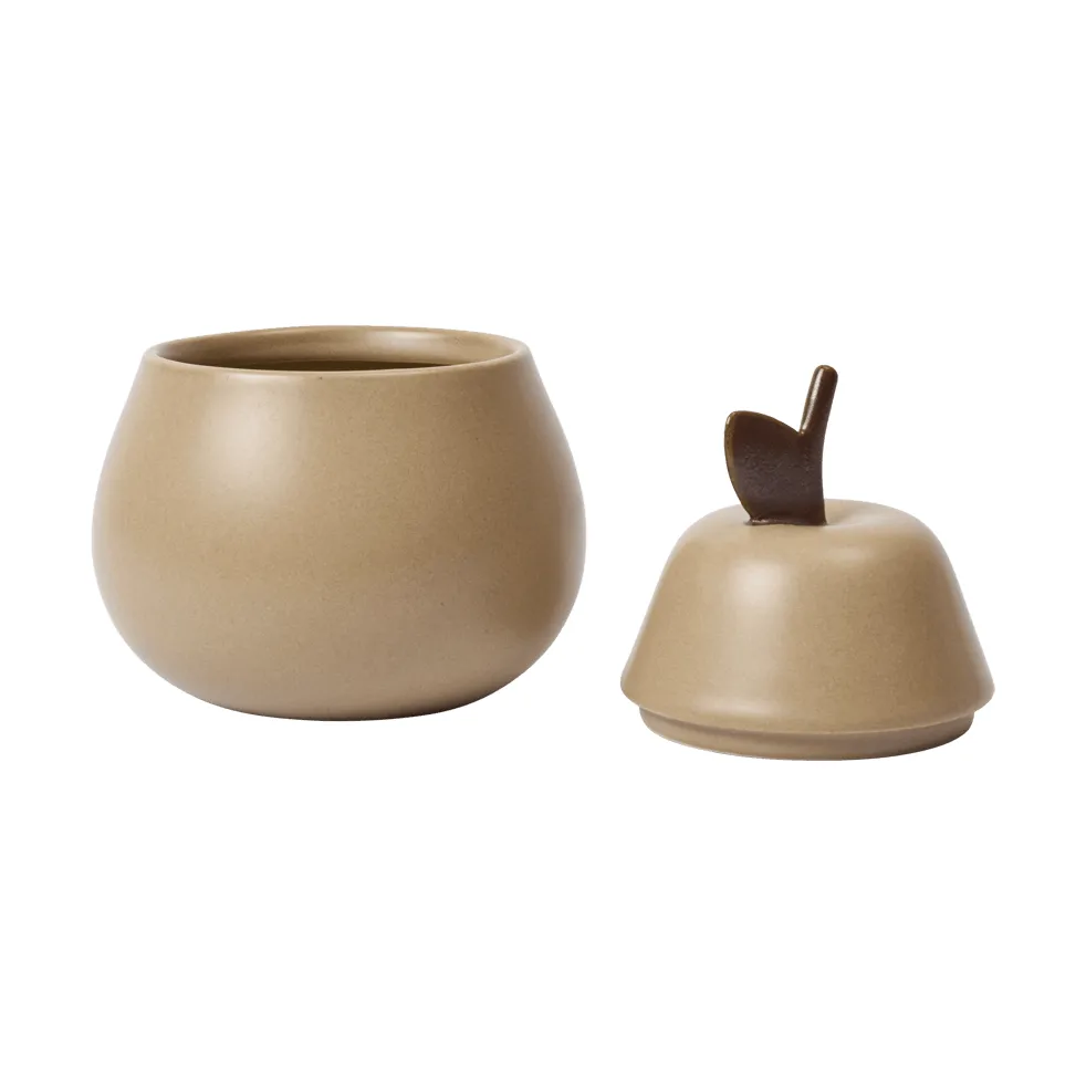 Pear keramikkskål med lokk, Cashmere Ferm Living