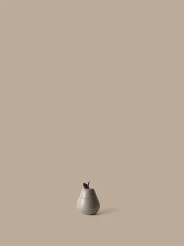 Pear keramikkskål med lokk - Cashmere - Ferm Living