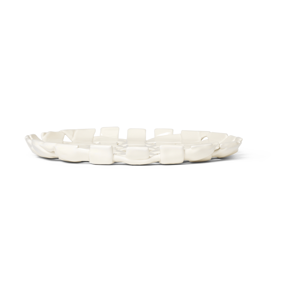 ferm LIVING - Plait Platter Off-White