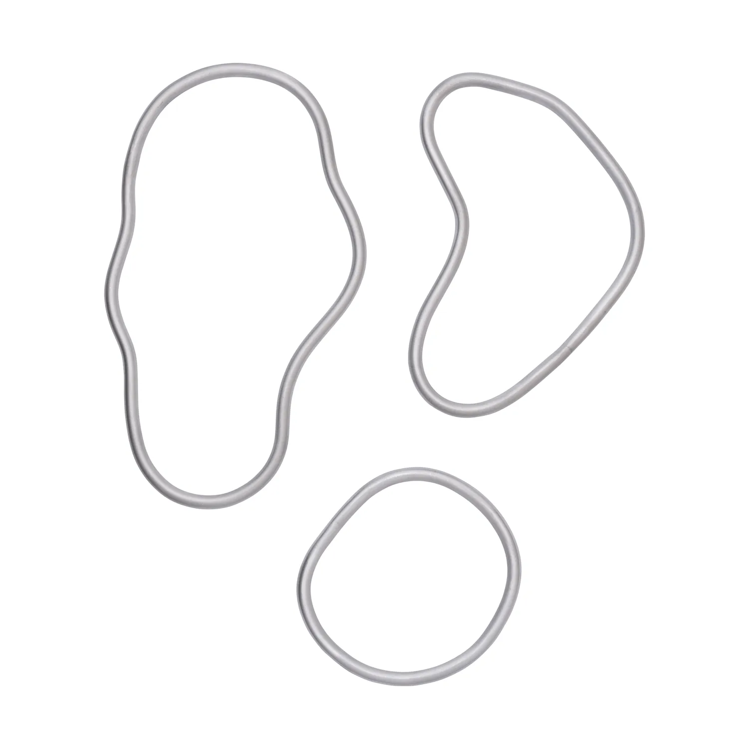 Pond gryteunderlag 3 deler, Aluminium Ferm Living