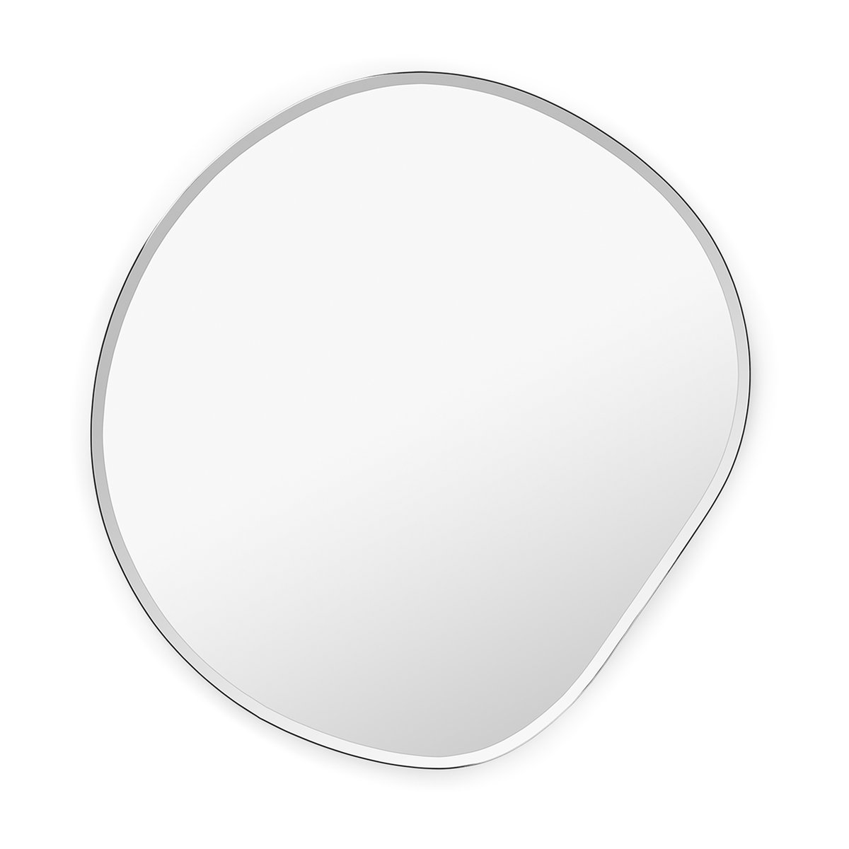 Ferm Living Pond speil Small dark chrome