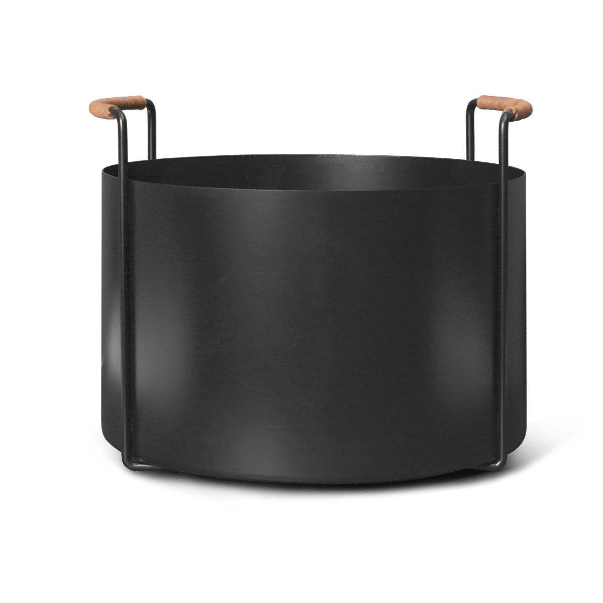 ferm LIVING - Port Firewood Bucket Svart