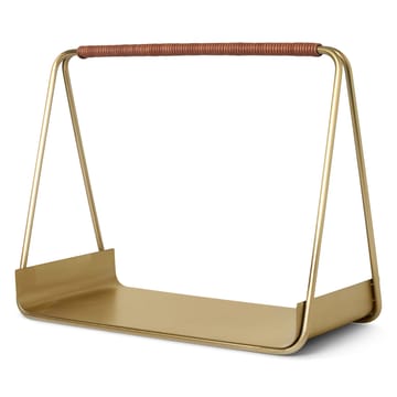 Port vedkurv - Messing - Ferm Living