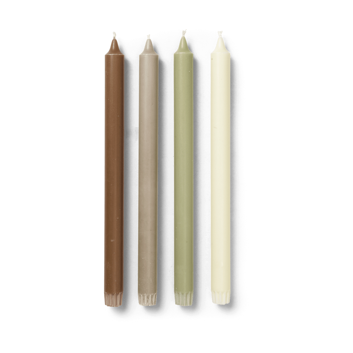 Ferm Living Pure candles 4-pack Botanic blend