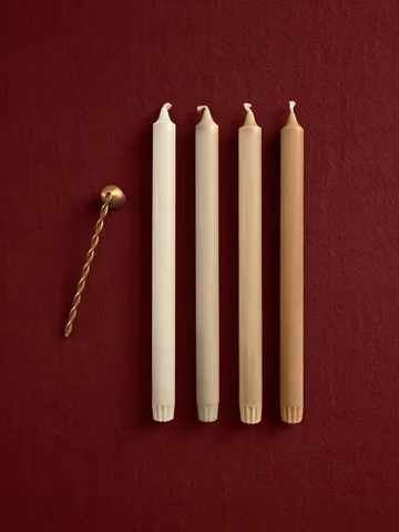 Pure candles 4-pakning - Faded - Ferm Living