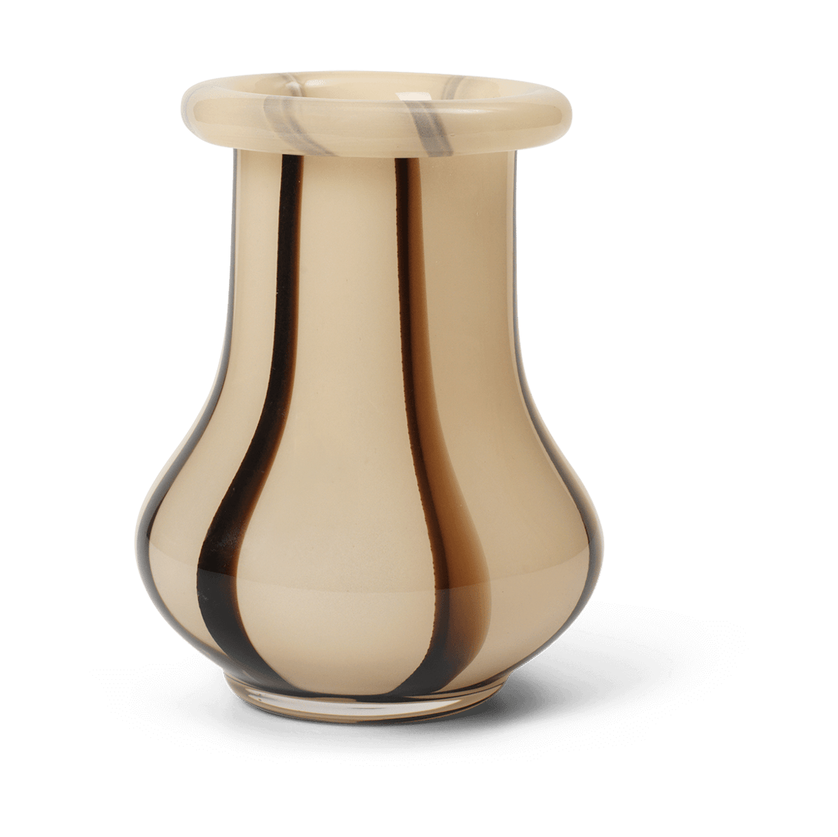 Ferm Living Riban vase 15 cm Cream