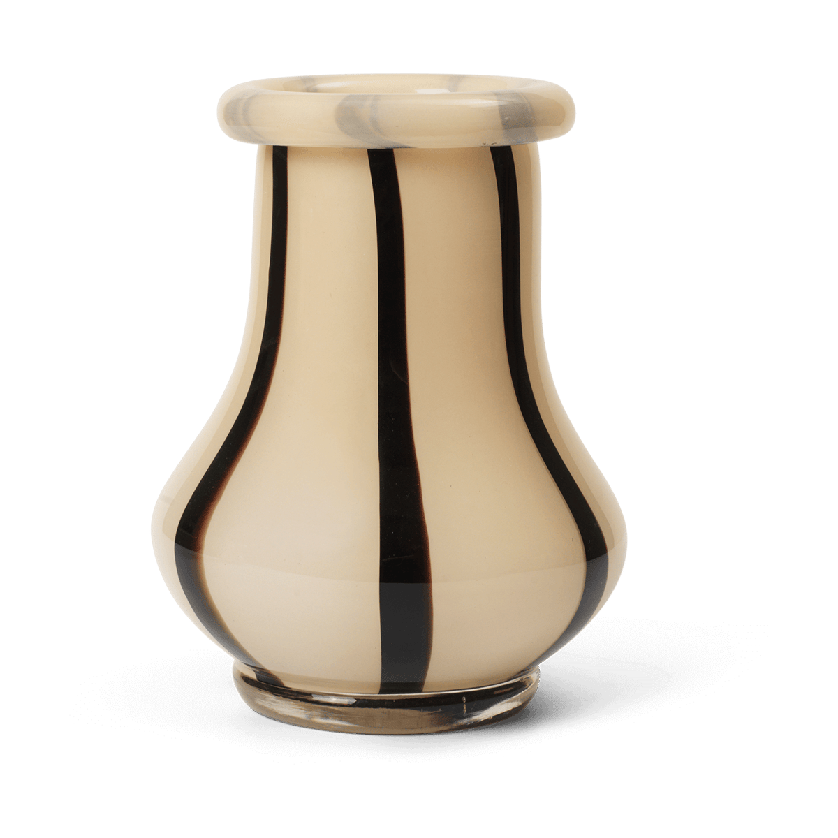 Ferm Living Riban vase 19 cm Cream
