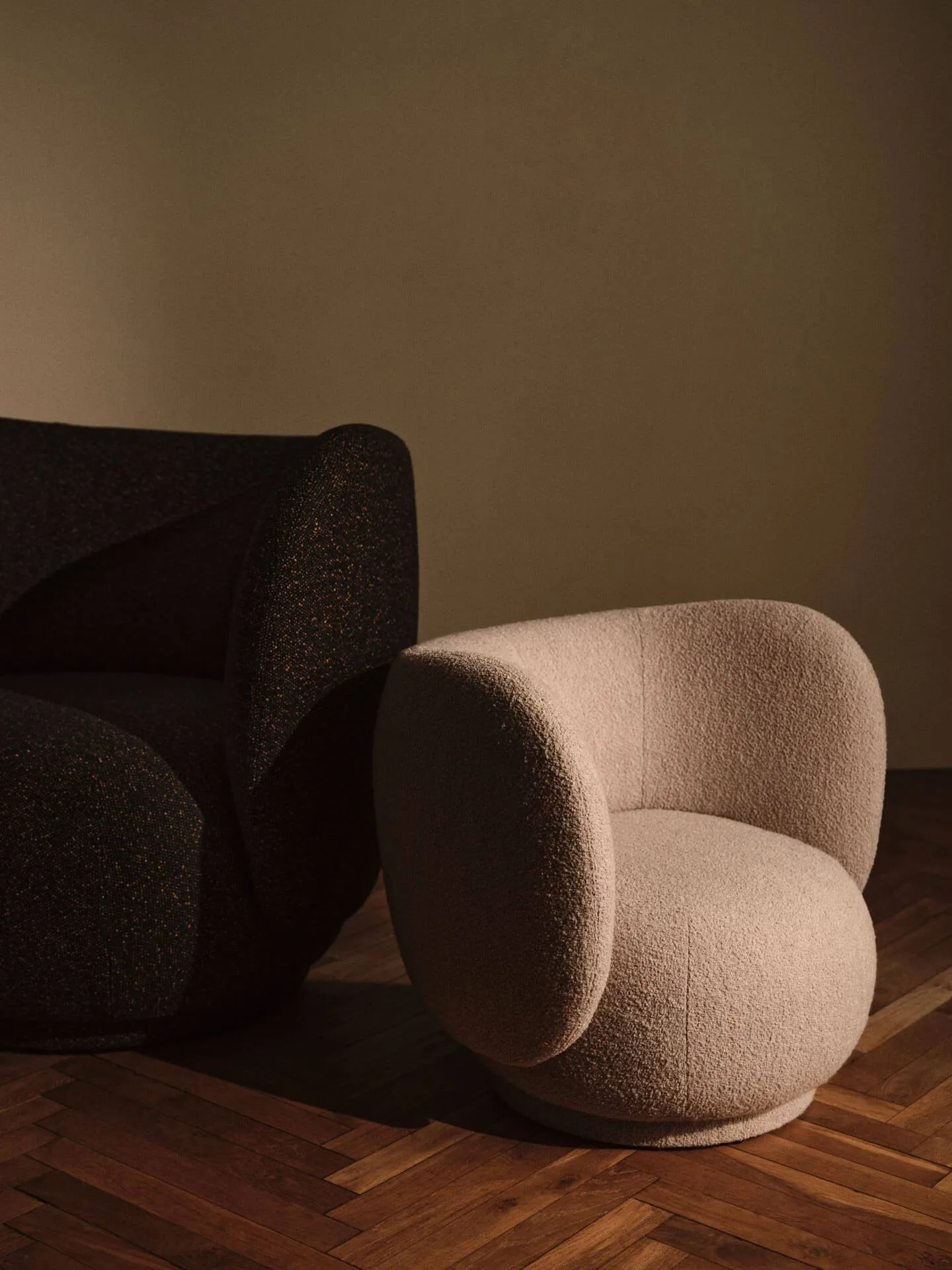 Rico kids lounge chair lenestol, Natural Ferm Living