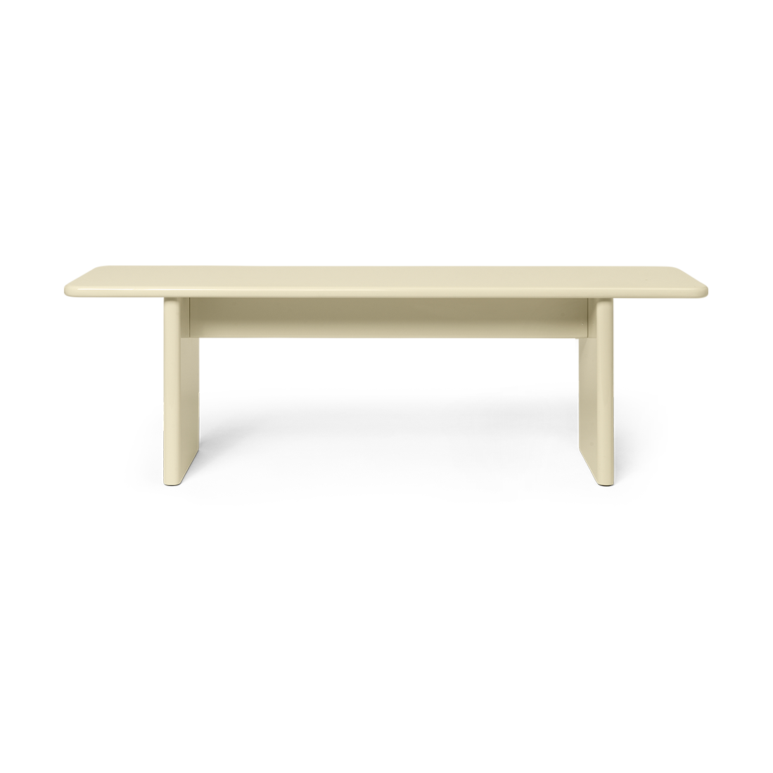 Ferm Living Rink benk 140 cm Eggshell