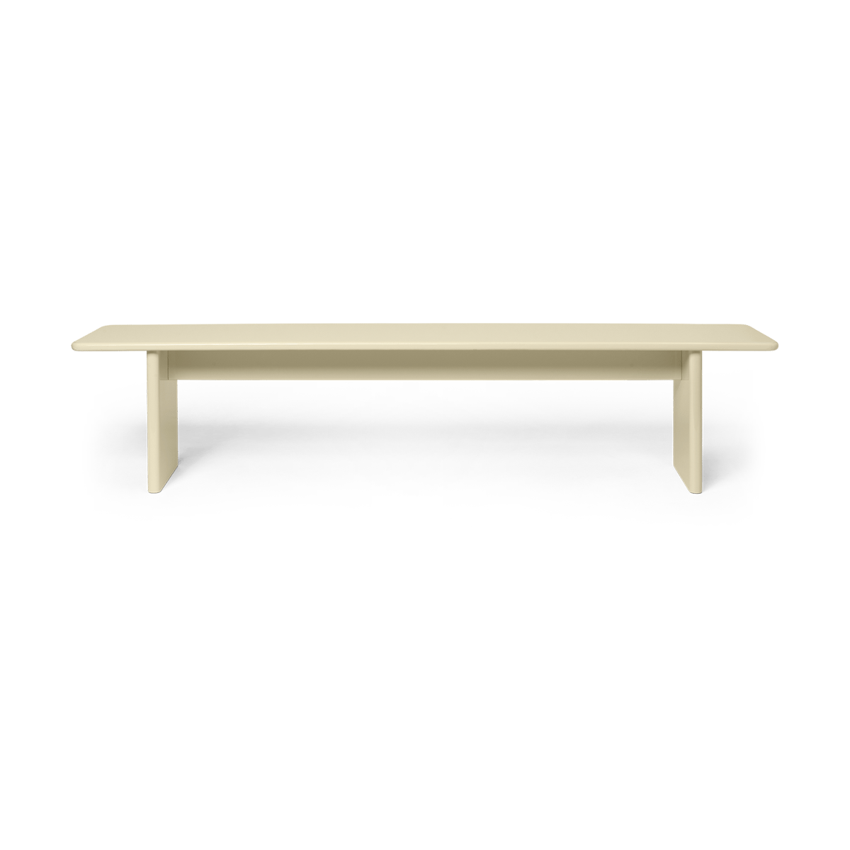 Ferm Living Rink benk 200 cm Eggshell