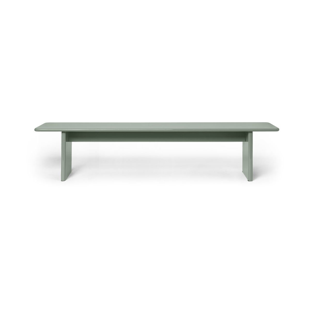 Ferm Living Rink benk 200 cm Tea green