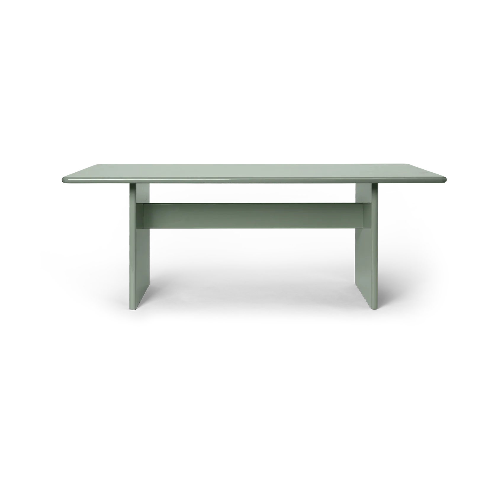 Rink spisebord small 200 x 90 x 74 cm, Tea green Ferm Living