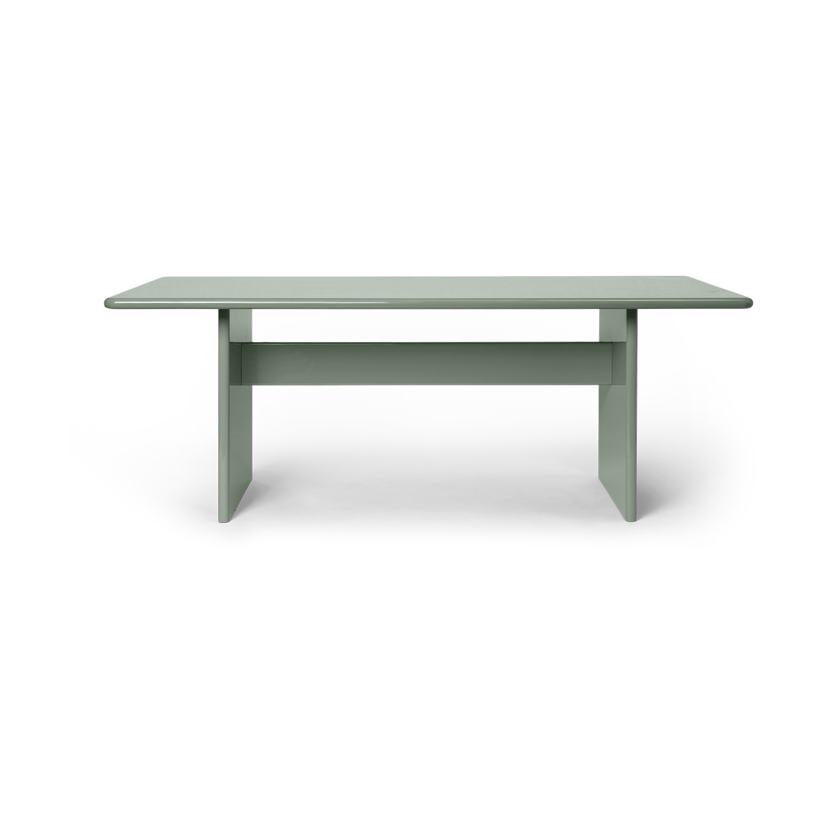 Ferm Living, Rink Spisebord 200x90 cm - Tea Green