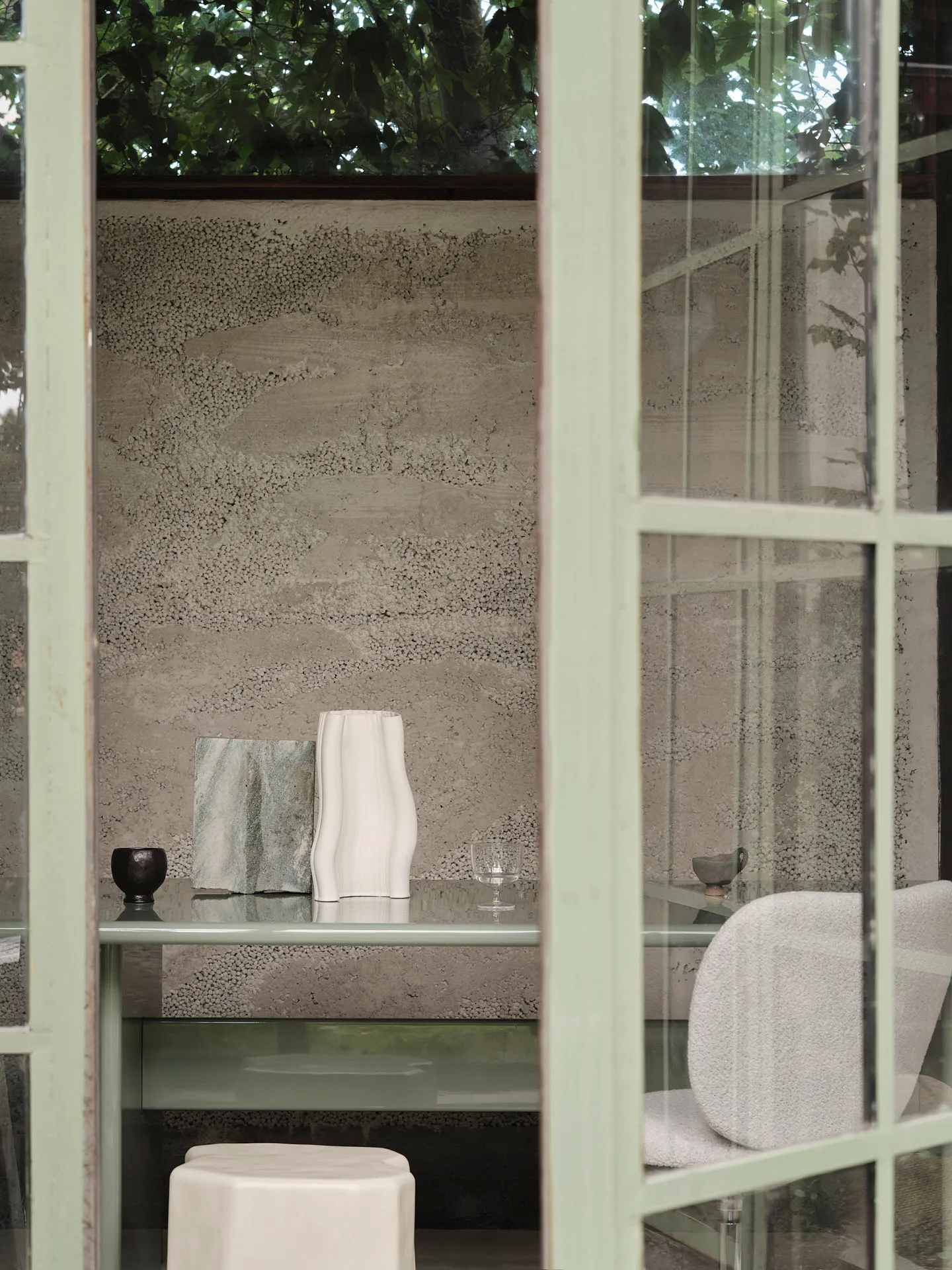 Rink spisebord small 200 x 90 x 74 cm, Tea green Ferm Living