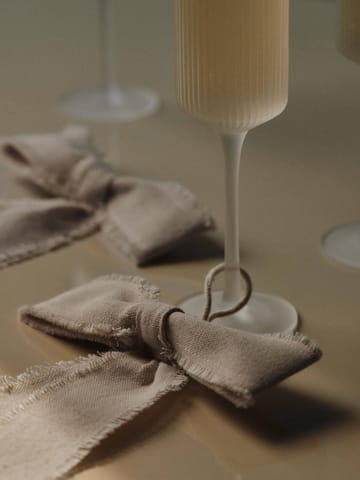 Ripple Champagne flutes champagneglass 15 cl 2-pakning - Frosted - Ferm Living
