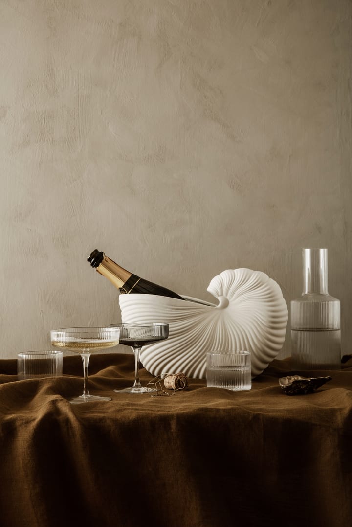 Ripple champagneglass 2-pakn., klar ferm LIVING