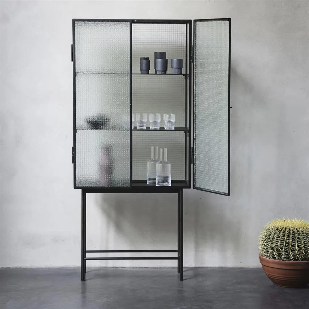Ripple glass 4-pakning, klar Ferm Living