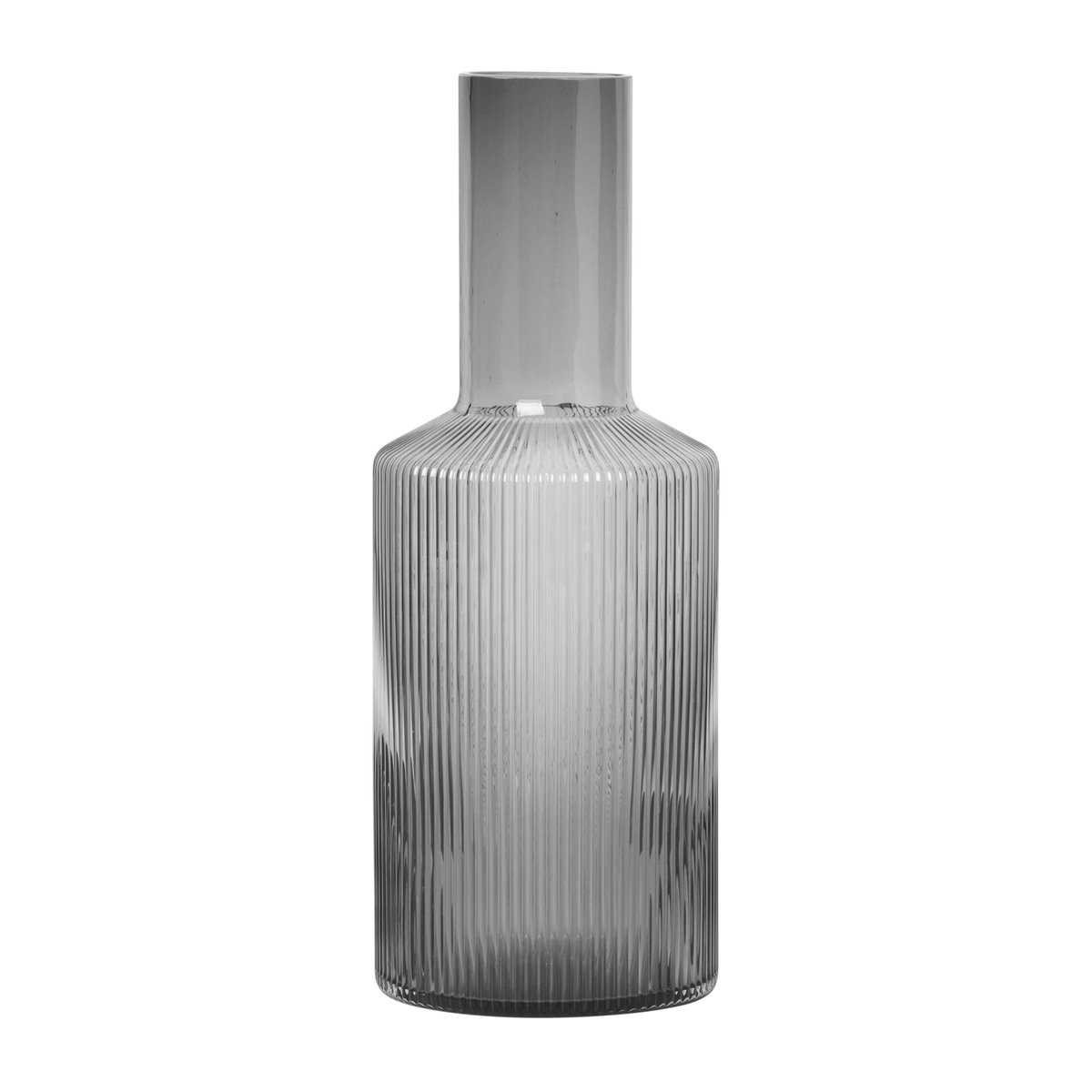 ferm LIVING - Ripple Carafe Smoked Grey