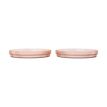 Ripple kids tallerken - Blush, 2-pakning - Ferm Living