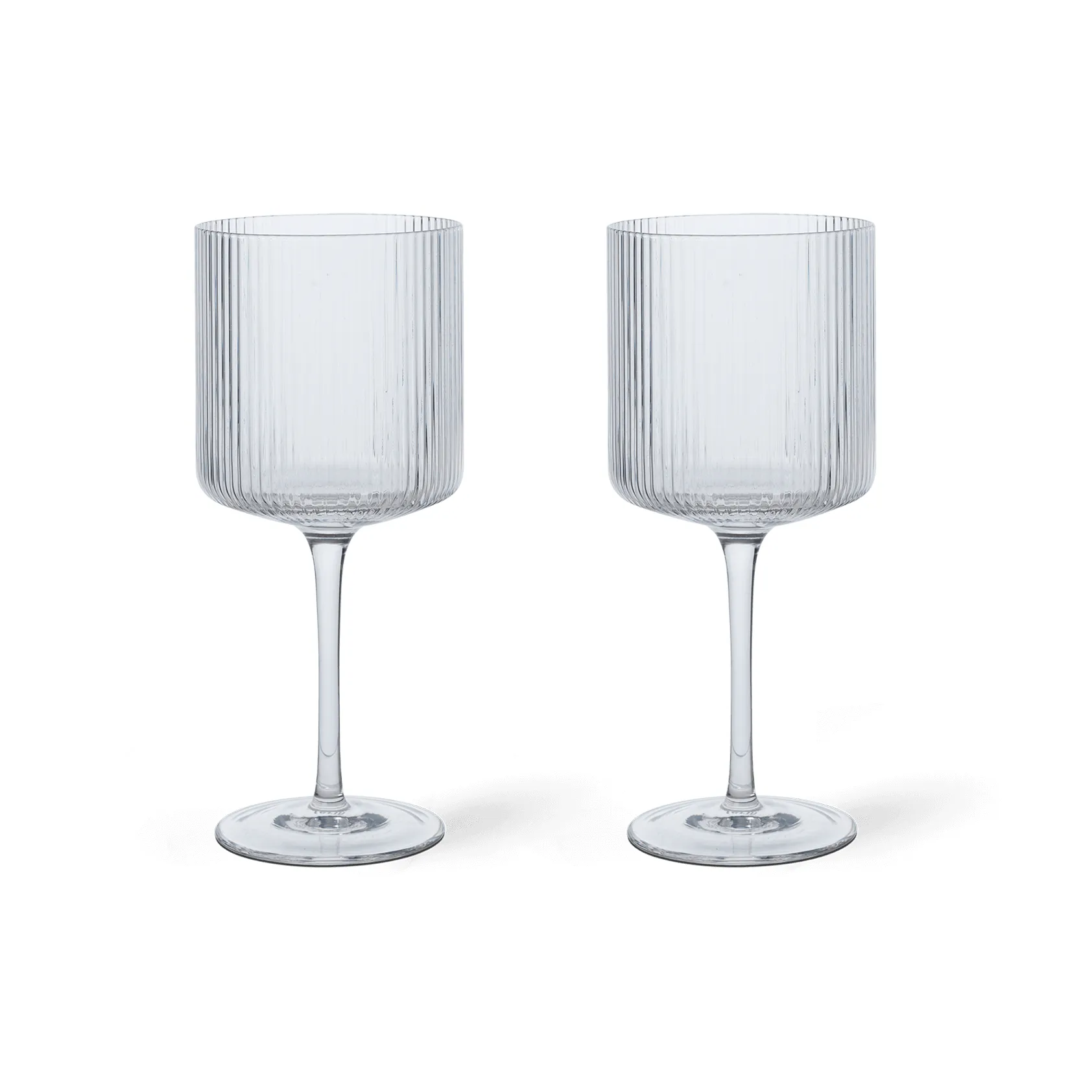 Ripple rødvinsglass 32,5 cl 2-pakning, Clear Ferm Living