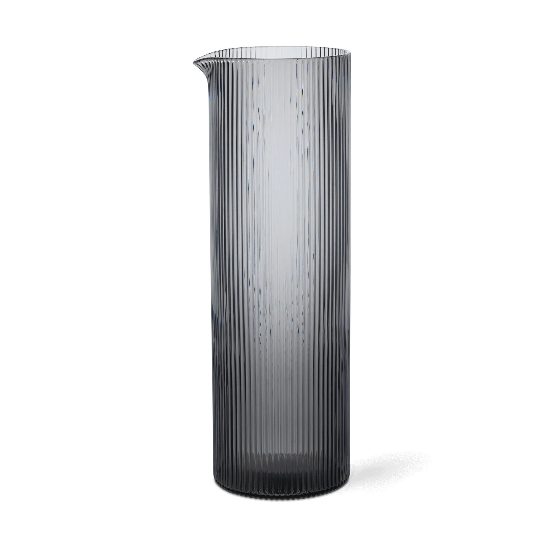 Ripple vannkaraffel 1,12 L, Smoked grey Ferm Living
