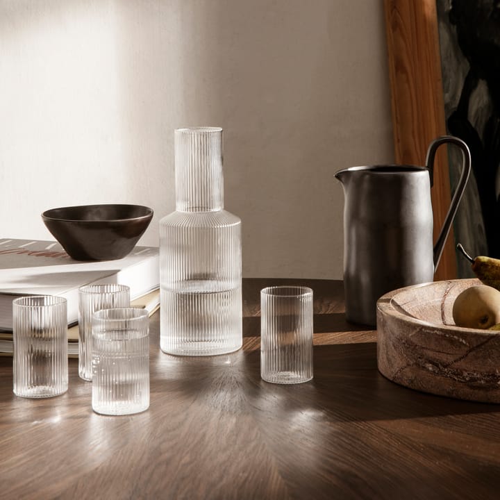 Ripple verrines serveringsglass 14 cl 4-stk., Clear ferm LIVING