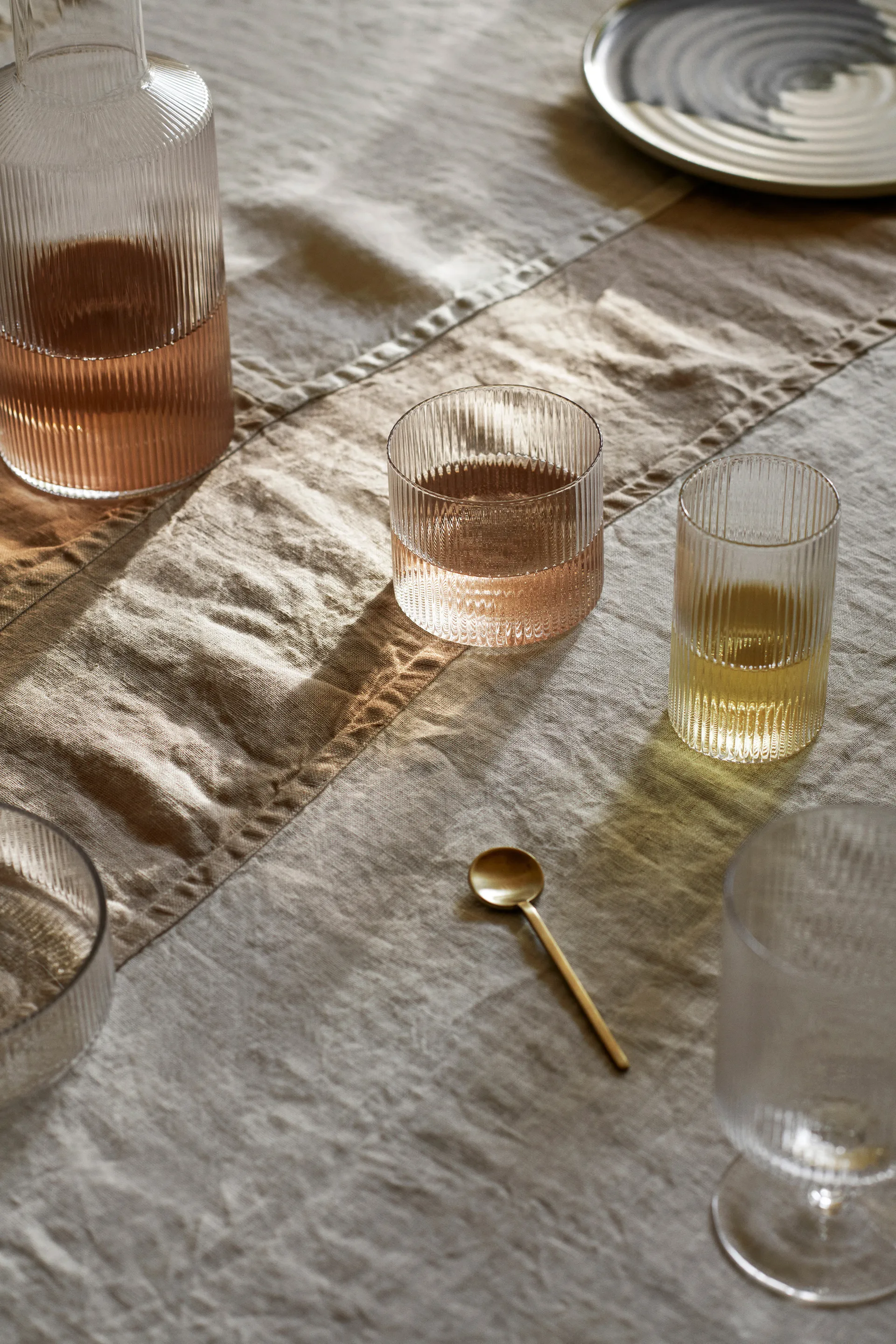 Ripple verrines serveringsglass 14 cl 4-stk., Frosted Ferm Living