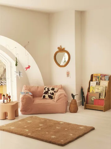 Rivan display bokhylle - Natural, 42x35x65 cm - Ferm Living