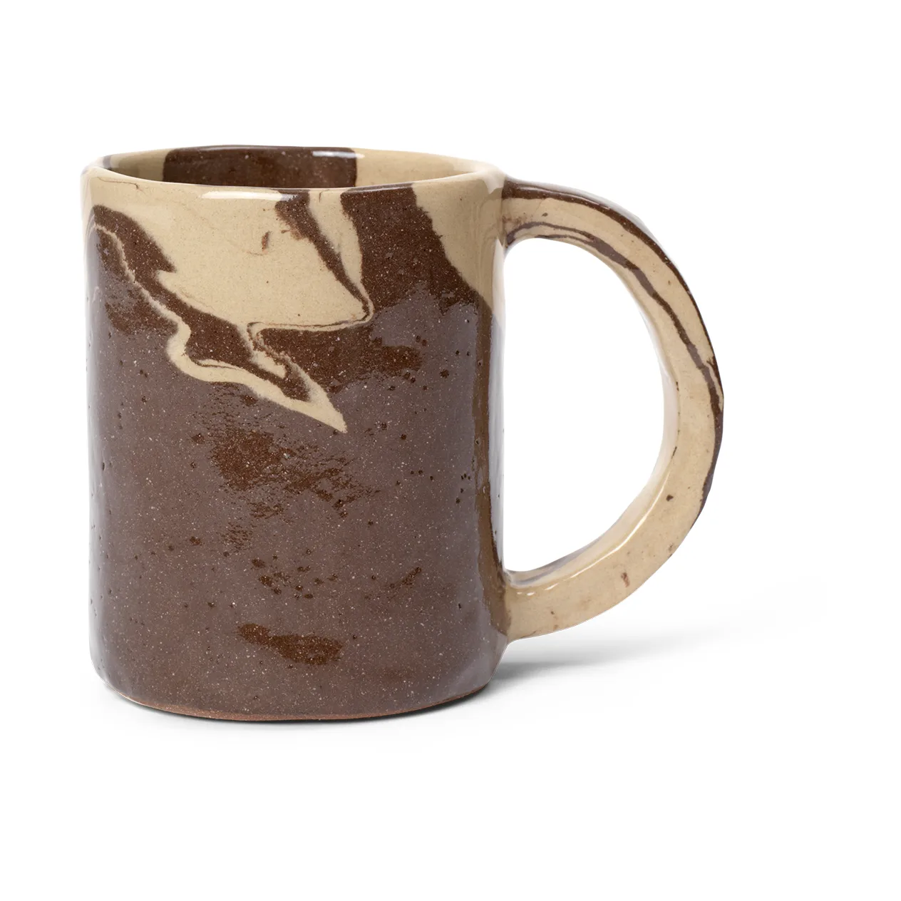 Ryu krus høy 30 cl, Sand-brown Ferm Living