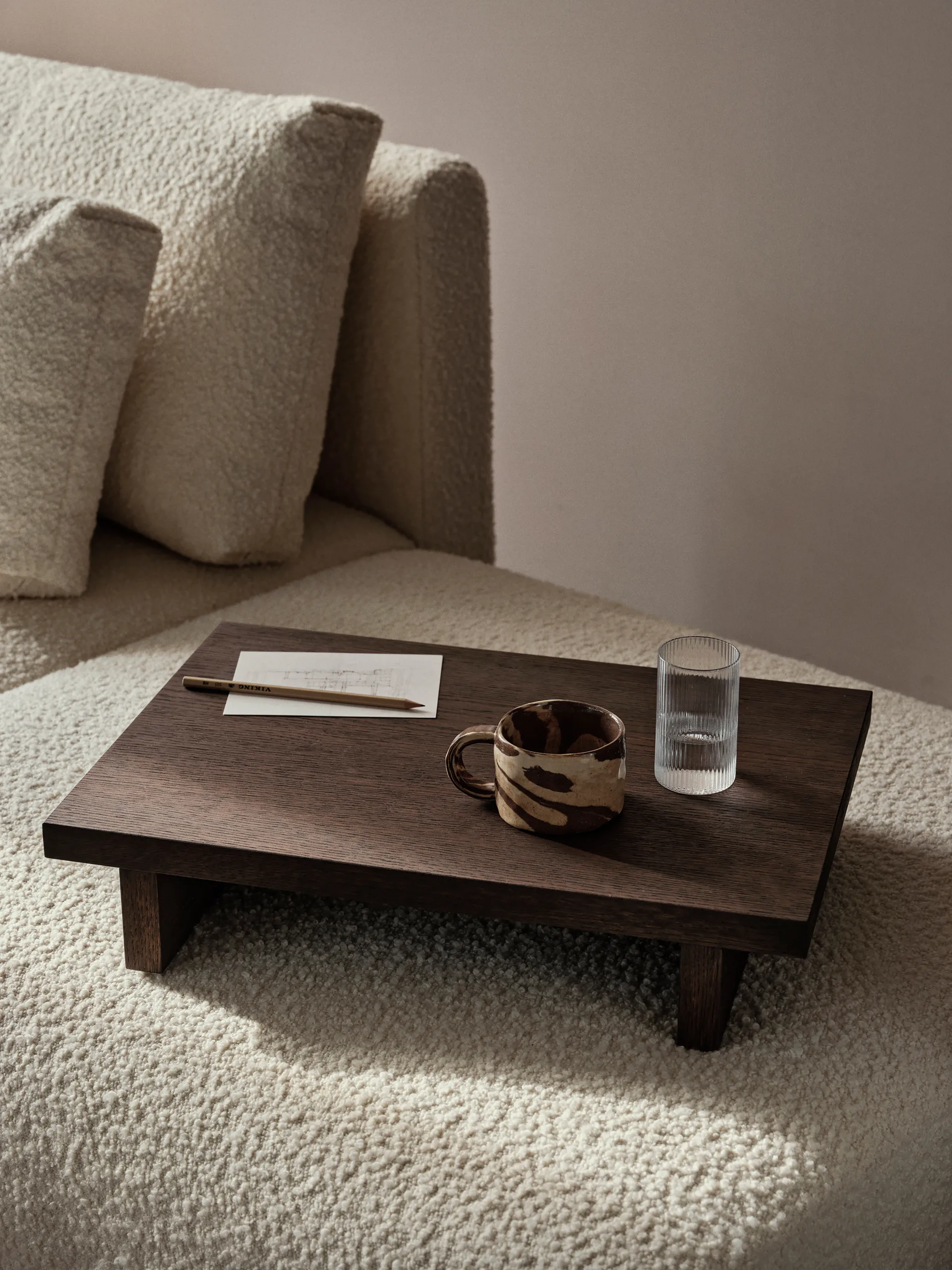 Ryu krus lav 20 cl, Sand-brown Ferm Living