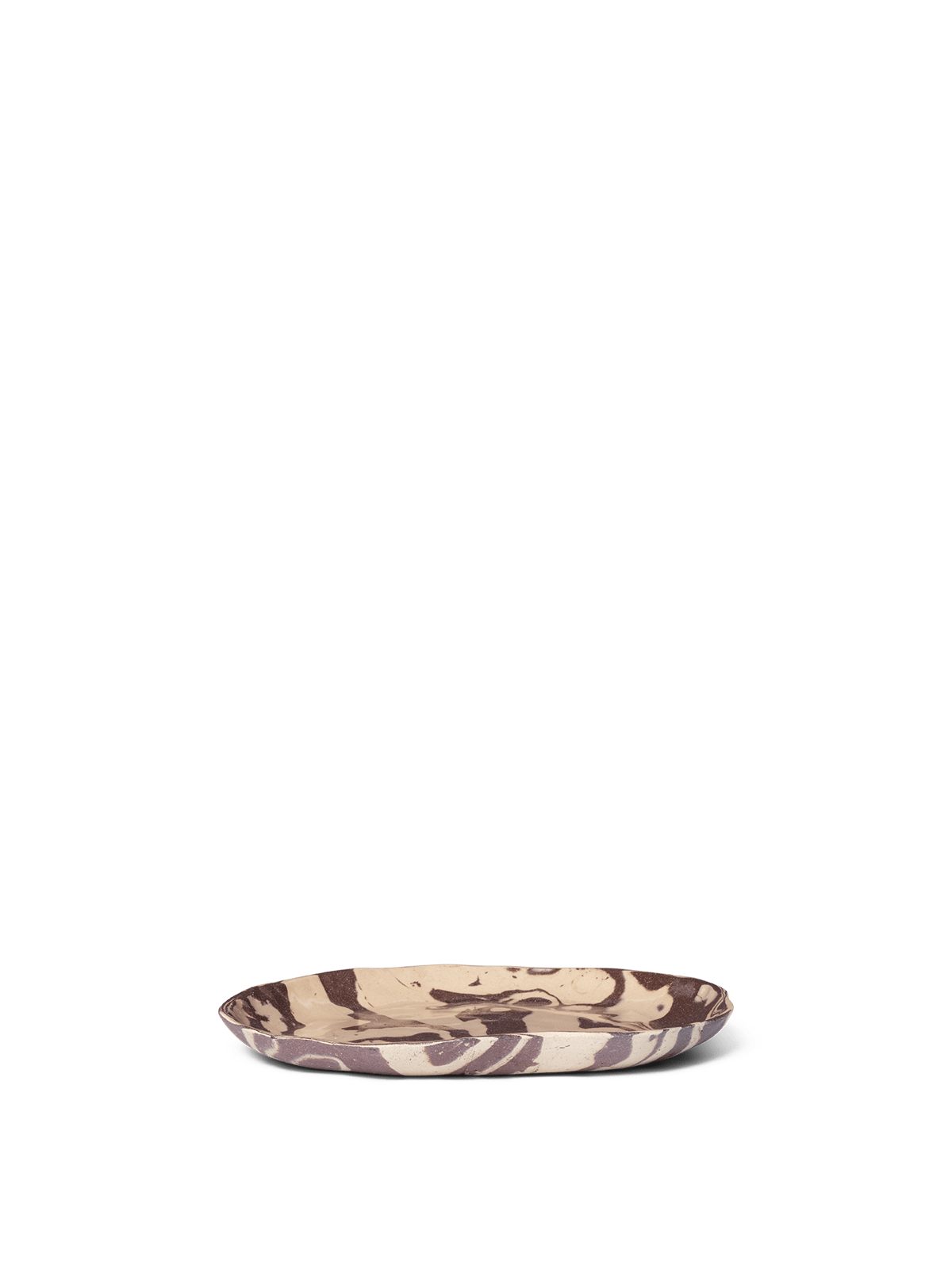 Ferm Living Ryu tallerken 26 cm Sand-brun